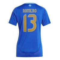 Argentina Cristian Romero #13 Bortatröja Dam Copa America 2024 Kortärmad